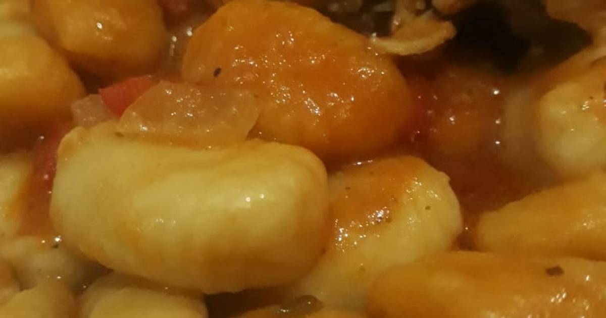 Ñoquis de papa y zapallo fáciles! Receta de Cintia Acuña- Cookpad