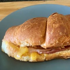 A picture of Prosciutto and Cheese Croissant.