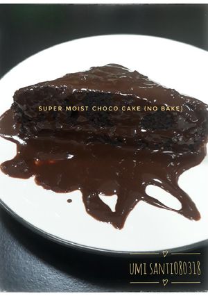 Foto resep Super moist choco cake steam ekonomis
