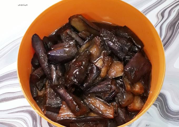 Resep Terong ungu masak Pecak Betawi Anti Gagal
