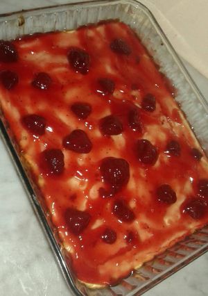صورة لوصفة تشيز كيك الفراوله 🍓