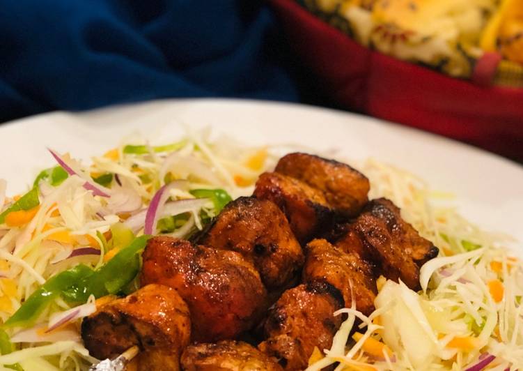 Recipe of Speedy Whosaynas Chicken Boti Kebab