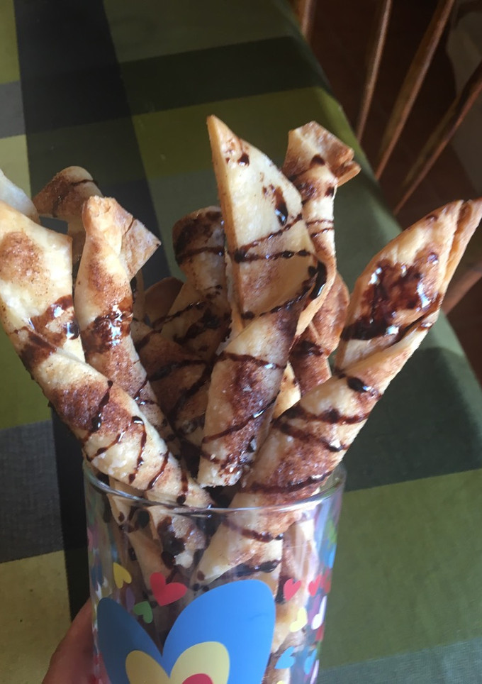Una foto de Bastoncitos de canela y chocolate sin gluten