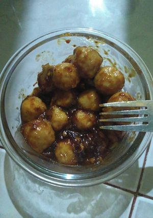 Foto resep Bakso pedas