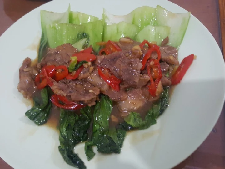 Langkah Gampang Membuat Resep Pakcoy Cah Sapi yang Enak