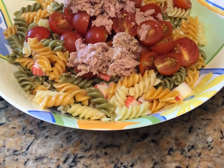 Receta Ensalada de pasta  que Muy delicioso