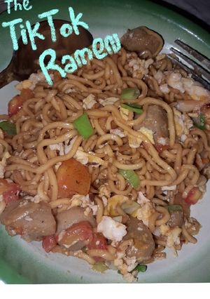 Foto resep Tiktok ramen🍜