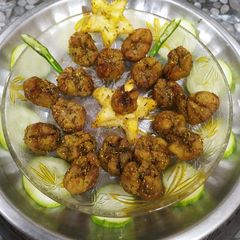 A picture of Banana paneer stars.