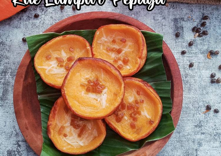 Bahan Kue Lumpur Pepaya / Kue Lumpur Oren | Cara Bikin Kue Lumpur Pepaya / Kue Lumpur Oren Yang Enak Banget