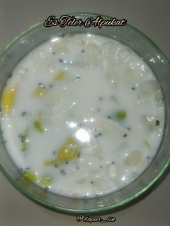 Foto resep 158. Es Teler Alpukat