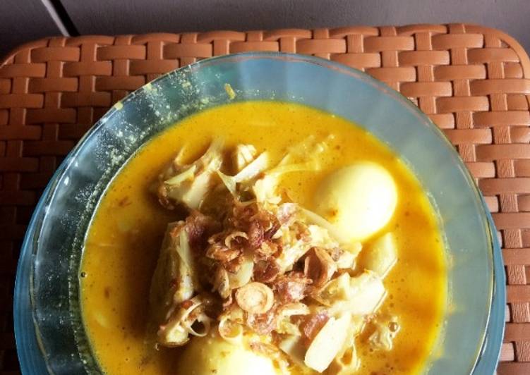 Opor nangka muda telur bulat