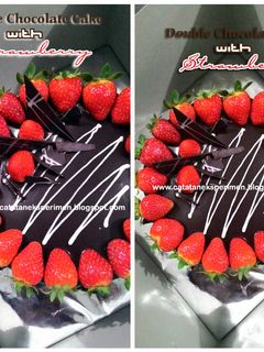 Foto resep Double Chocolate Cake