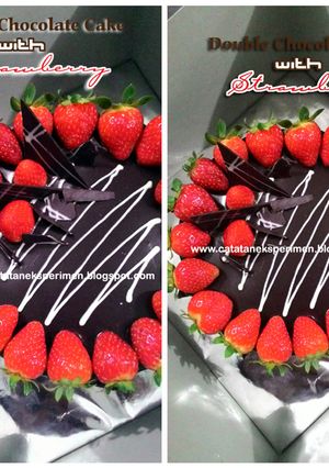 Foto resep Double Chocolate Cake