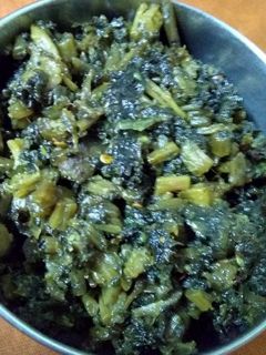 মুলো শাক রেসিপির প্রধান ছবি