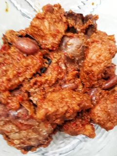 Foto resep Kalio Daging sapi dan kacang merah