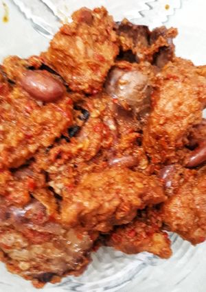 Foto resep Kalio Daging sapi dan kacang merah