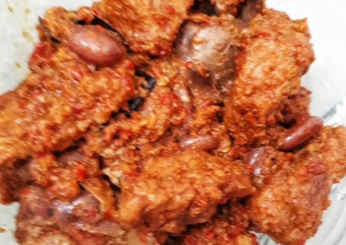 Cara Memasak Kalio Daging sapi dan kacang merah Irit Anti Gagal