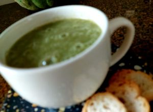 Foto de Sopa creme de espinafre