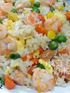 Foto resep "nasi goreng hongkong"
