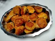 Une photo de pancetta et pommes de terre