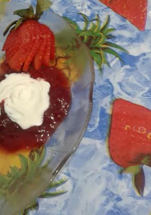 صورة لوصفة مربى فراولة 🍓