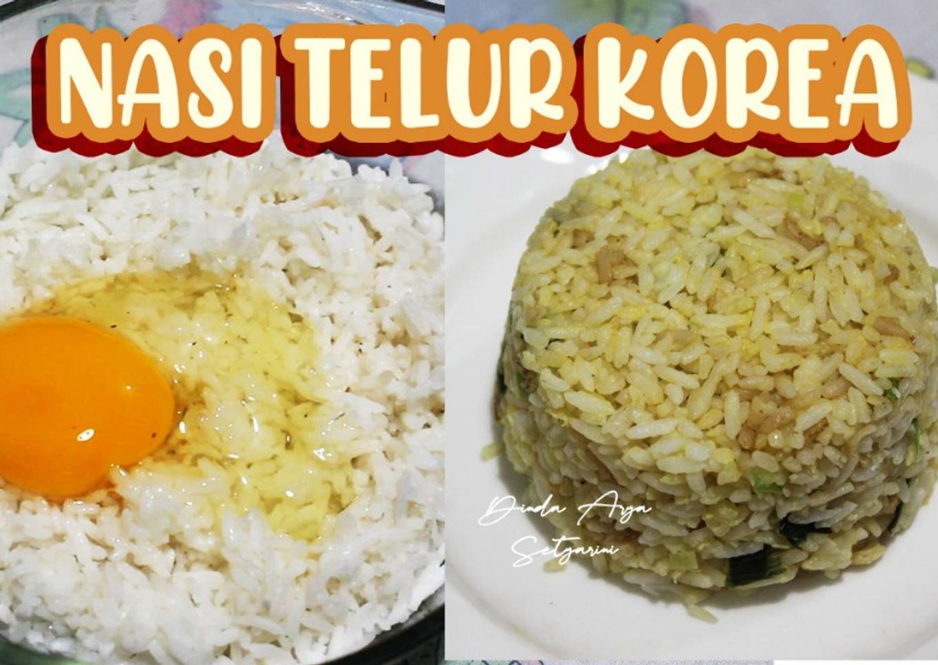 Nasi Telur Korea