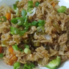 A picture of Veg Fried Rice Biryani.