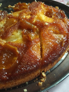 Una foto de Torta de manzana (invertida)