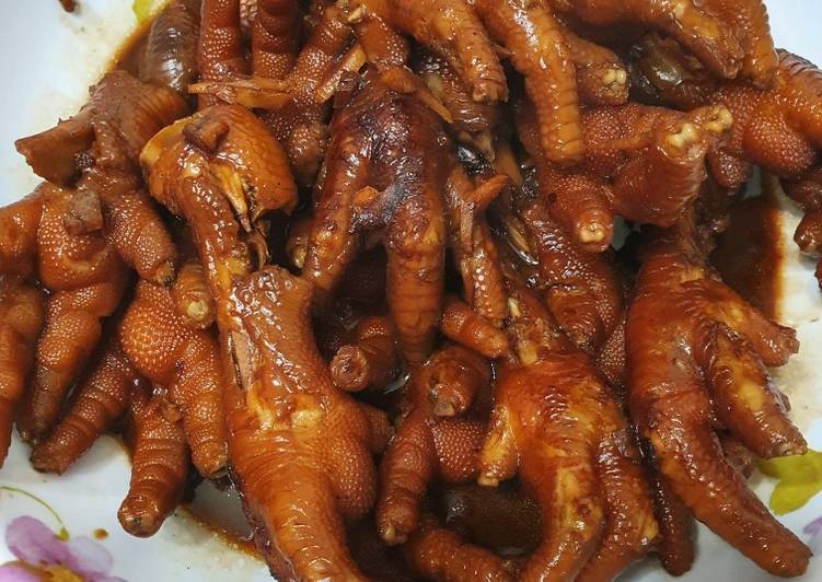 Recipe of Super Quick Homemade Basied Chicken Feet