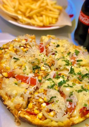 Foto resep Pizza Roti Tawar Teflon