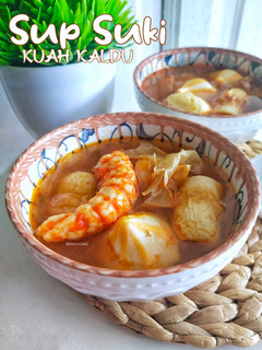 Foto resep Sup Suki kuah Kaldu