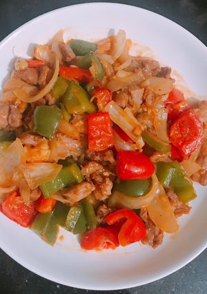 Hình của món Bò lúc lắc.
