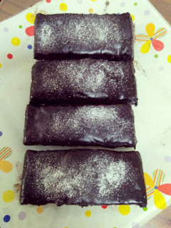 Foto resep Flourless brownies with chocolate ganache#keto