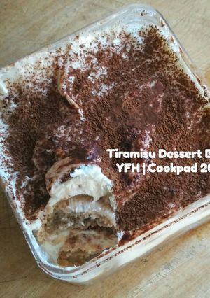 Foto resep Tiramissu Dessert Box
