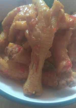 Foto resep Ceker mercon sederhana