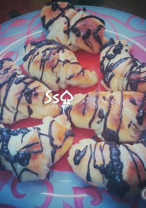 صورة لوصفة كرواسون بالشوكولا🍫