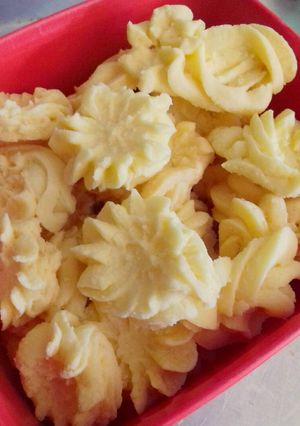 Foto resep Semprit Maizena No Ribet No Mixer