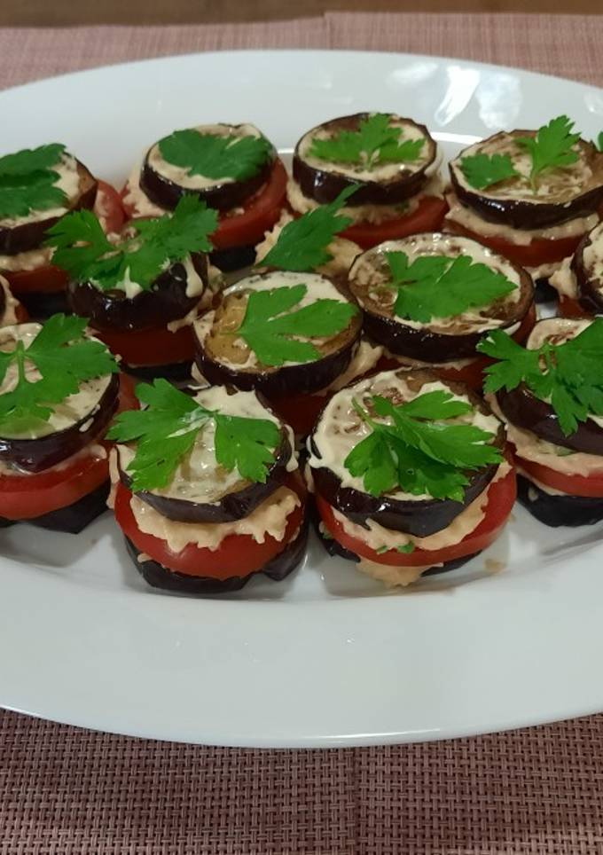"Башеньки" з баклажанів та помідорів