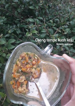 Foto resep MPASI Oseng tempe kuah keju