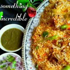 A picture of Masaledar biryani.