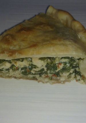 Una foto de Pascualina de acelga y pollo