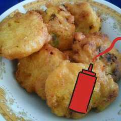 A picture of Pergedel Wortel (dari ampas jus wormat).