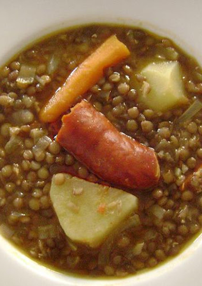 Una foto de Lentejas con Chorizo