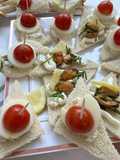Canapés de choritos