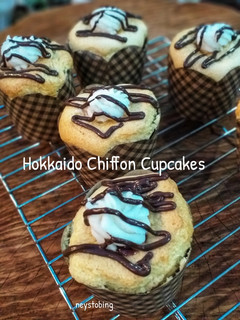 Foto resep #297. Hokkaido Chiffon Cupcake