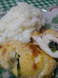 Arrolladitos de pechuga de pollo