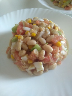 Una foto de Ensalada de habichuelas
