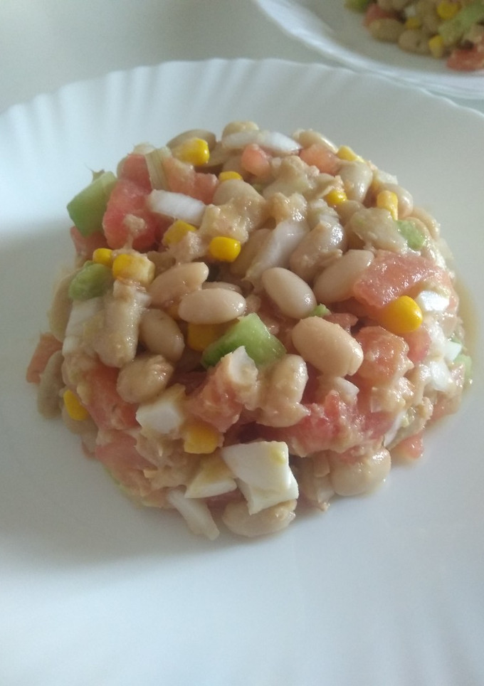 Una foto de Ensalada de habichuelas