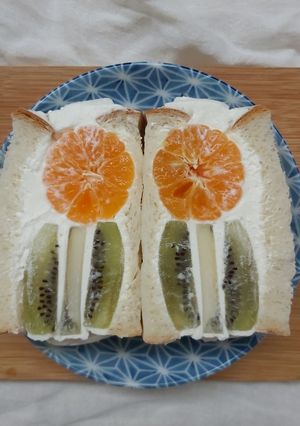 水果花三明治 的食譜成品照片
