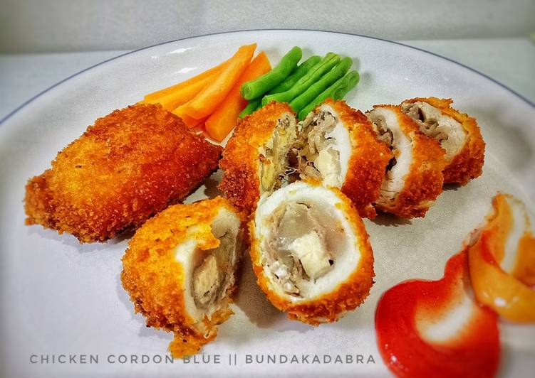 Bagaimana Menyiapkan Chicken Cordon Blue ala bundakadabra 😂, Lezat Sekali